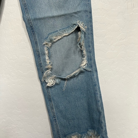 Free People Maggie Mid-Rise Straight-Leg Jeans size 26 - Picture 7 of 8